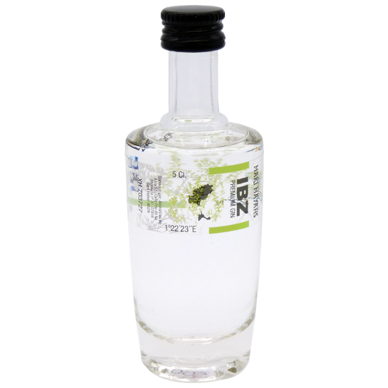 Bild von IBZ Premium Gin (0,04 L) in der Mini-Flasche - Familia Marí Mayans