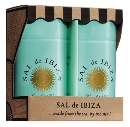 Bild von Salz und Bio-Pfeffer im eleganten Keramikstreuer - Sal de Ibiza