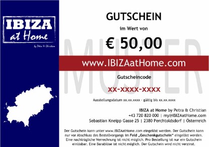 Bild von Gutschein € 50